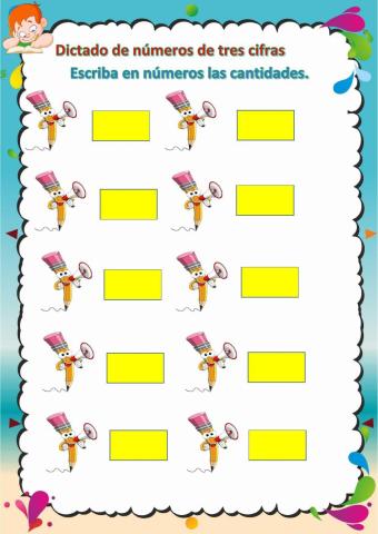Números de tres cifras