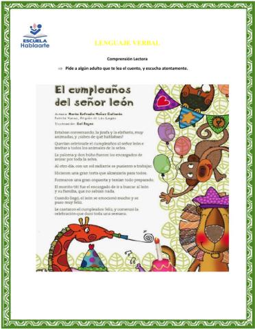 Comprensión Lectora