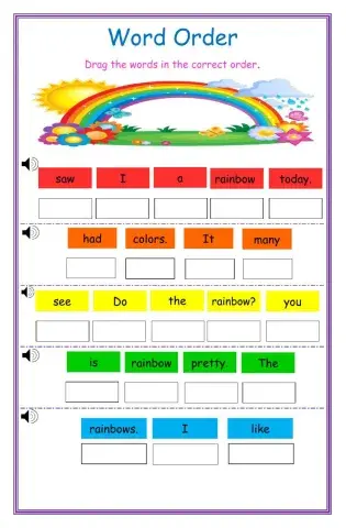 Unscramble the Sentence DJ