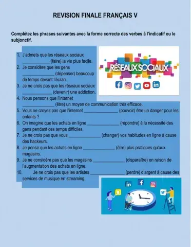 Révision Finale Français V