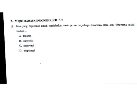 Tema 3 (Bahasa Indonesia)