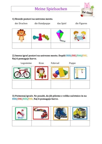 Meine Spielsachen