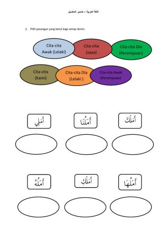 Pilih pasangan domir muttasil