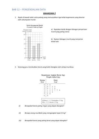 Bab 12 : pengendalian data ( bahagian 12)