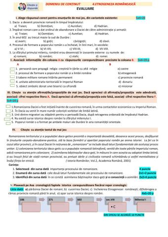 Etnogeneza româneasca
