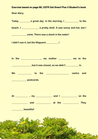 Unit 9 : On Holiday: page 88