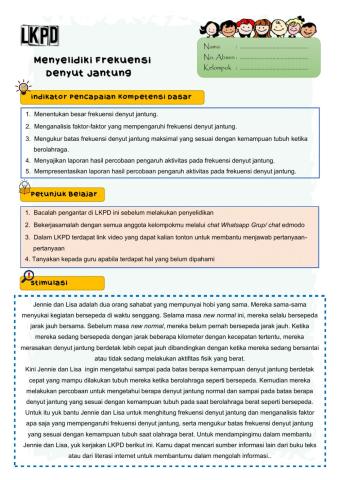 Frekuensi Denyut Jantung