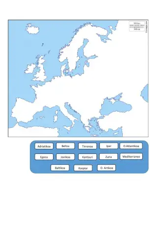 Europako itsaoak eta ozeanoak