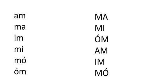 Amió olvasásának gyakorlása