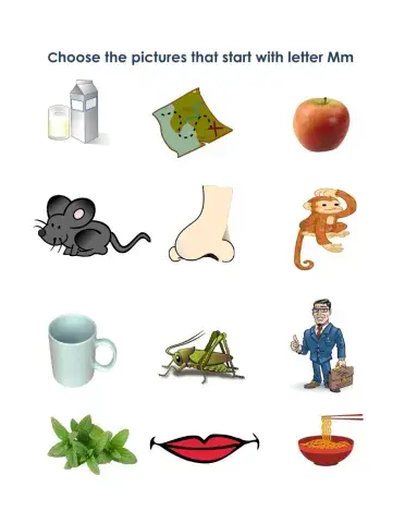 Letter Mm
