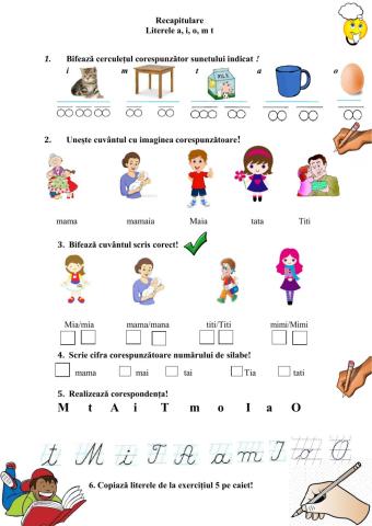 Recapitulare litere AIOMT (Meixner)