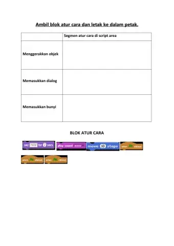 Menggunakan Fitur Pengaturcaraan