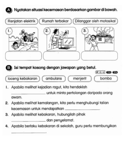 Bantuan kecemasan pk tahun 1
