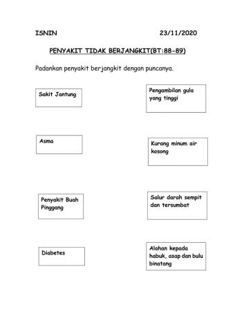 Penyakit Tidak Berjangkit