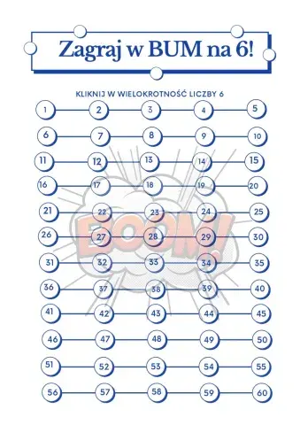 Wielokrotność liczby 6