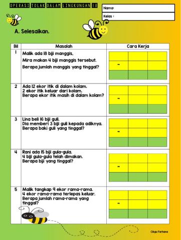 Operasi Tolak Lingkungan 18 (Penyelesaian Masalah)