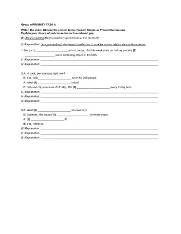 Group A-PRIORITY TASK A