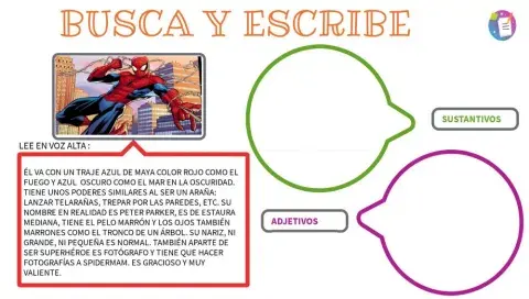 Busca y escribe
