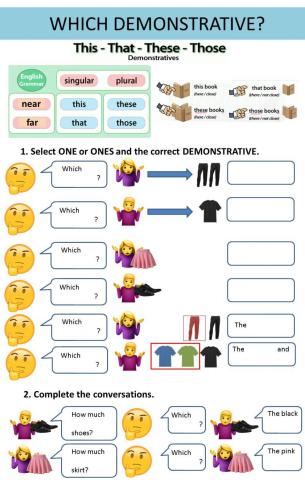 Which demonstratives
