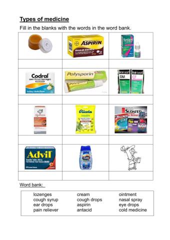 Kinds of medicine