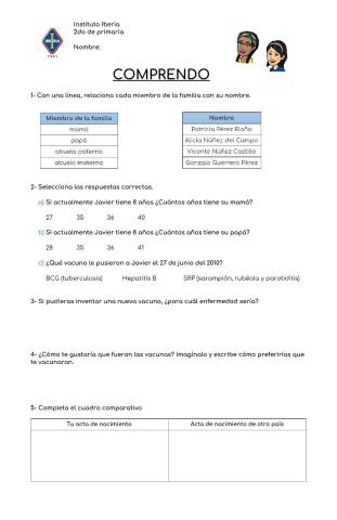 Comprendo - Unidad 3