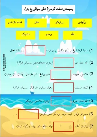 Latihan Aqidah Beriman Kepada Qada' & Qadar