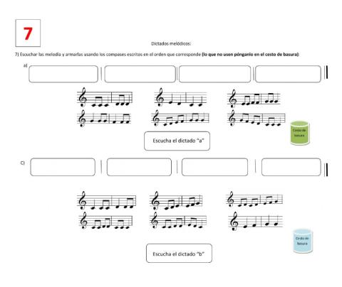 Dictados melódicos (rec)