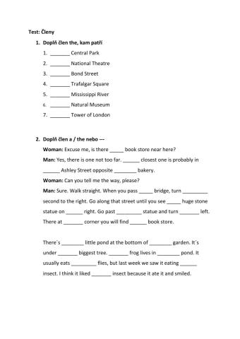 Test-Articles-Členy-Project 3-Unit 4