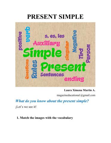 Present simple