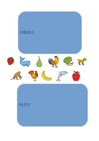 Animals fruita