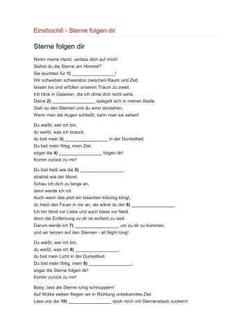 Sterne folgen dir