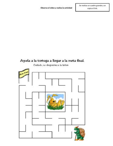 Fabula  la Liebre y La torutga