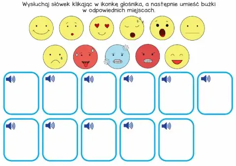Feelings and emotions - match