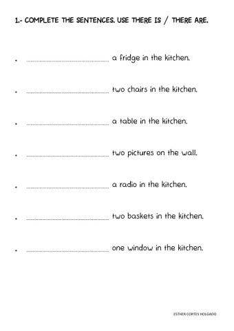 There is . There are