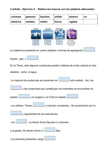 Estados de la materia