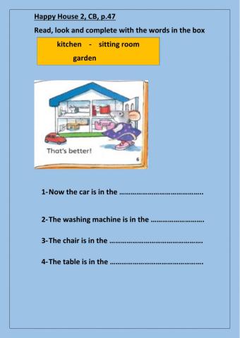 Read, look and complete