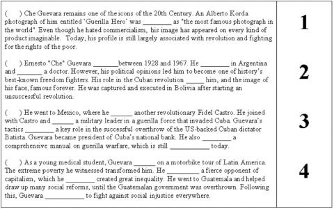 Match the conveersation