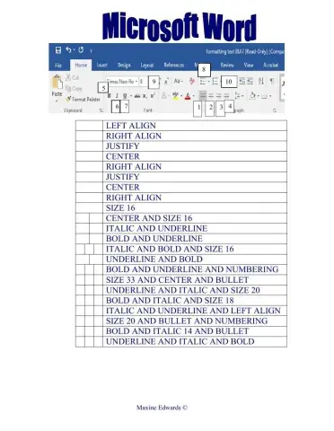 Microsoft Word Icons BUI Number Bullets