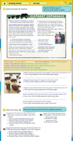 English Year 4 GetSmart Plus Module 8 page 71