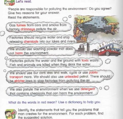 Year 5 English-Pollution