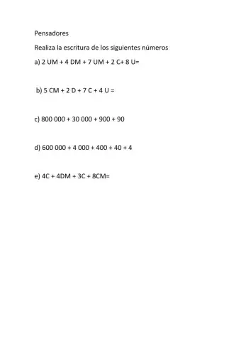 Las centenas de millar