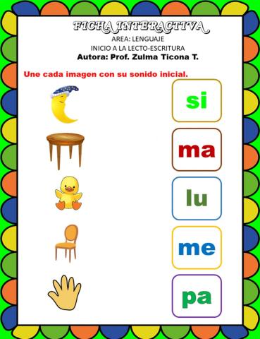 Inicio a la lecto-escritura