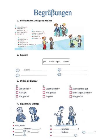 Begrüβungen