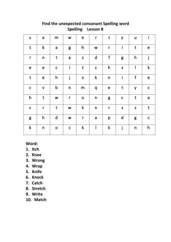 Spelling letter soup