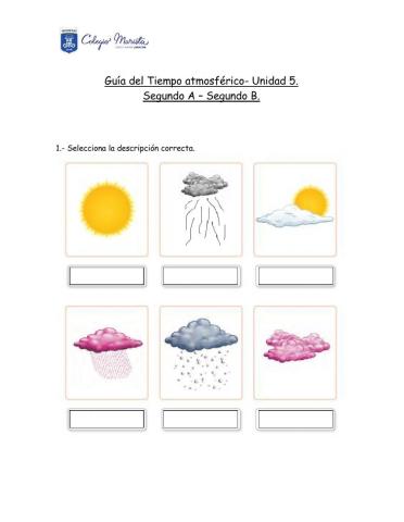 Guia del tiempo atmosférico