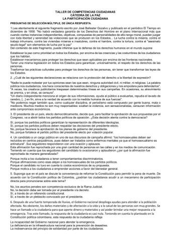 La participación ciudadana