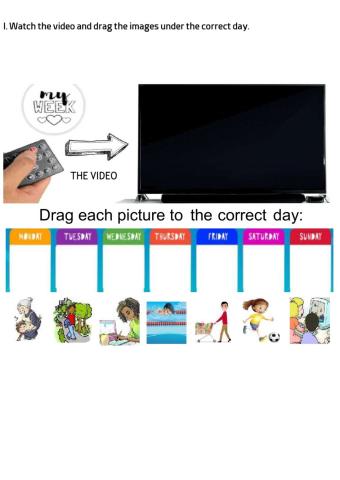 Days of the week video