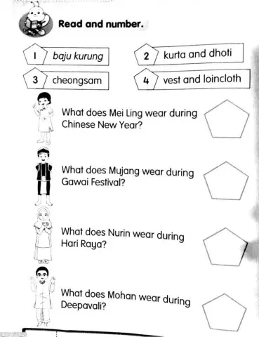 Traditional costumes