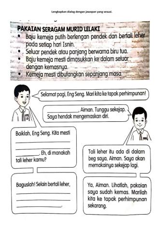 Melengkapkan Dialog Tahun 2
