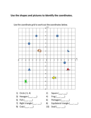 Identify the Coordinates